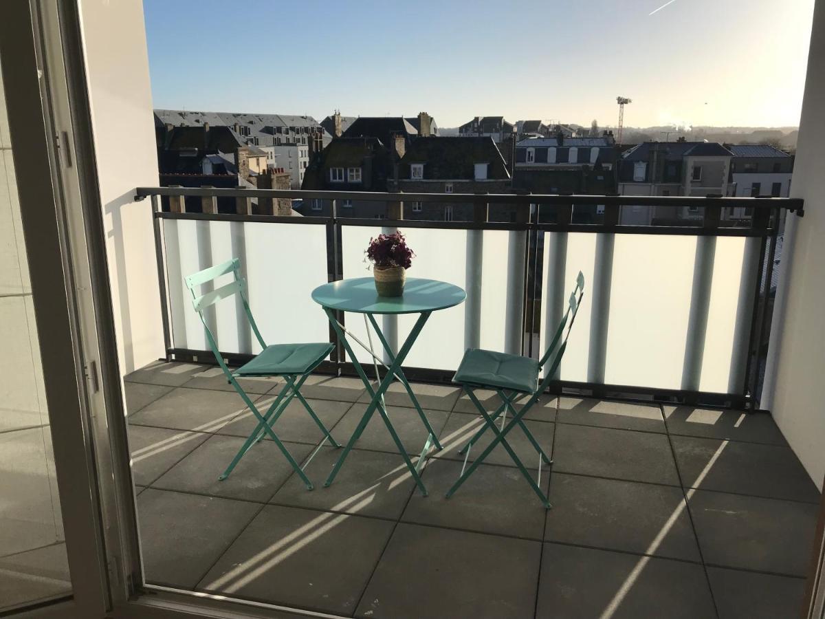 Appartement Neuf Et Bien Situe Avec Un Classement Saint-Malo Exteriör bild